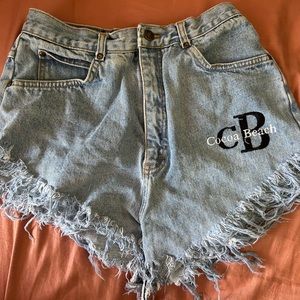 Cocoa beach raw hem jean shorts by Union bay